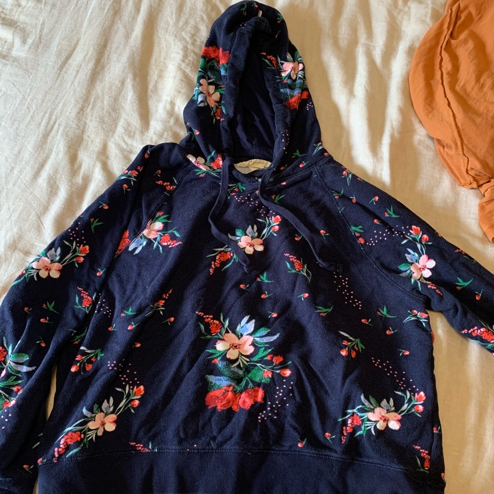 Floral hoodie